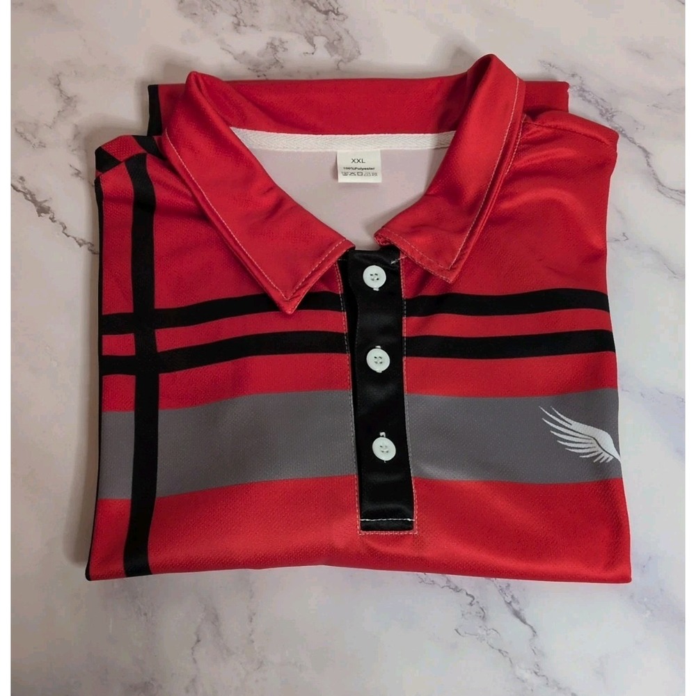 Unbranded Men's Long Sleeves Polo‎ Shirt XL Multicolor New Without Tags
